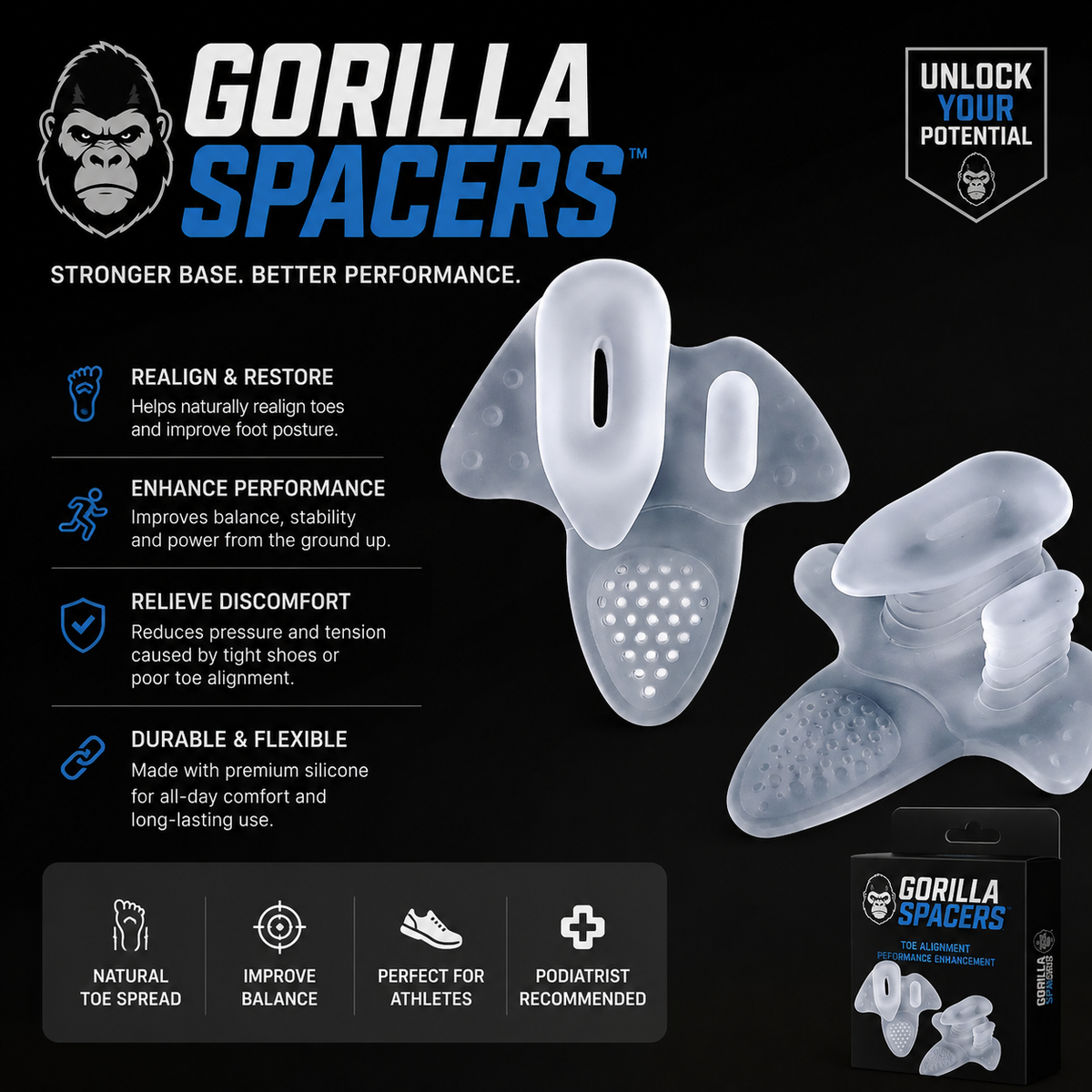 Mini gorilla Spacer